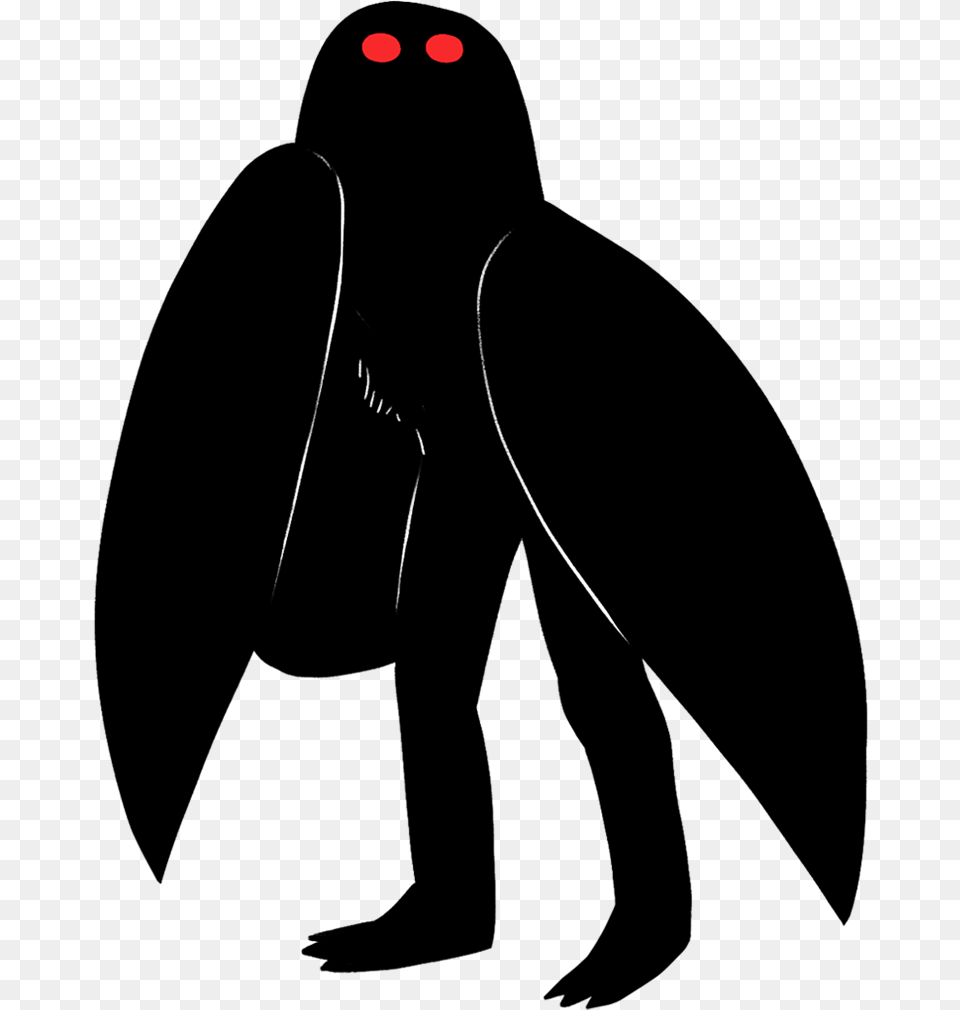 Mothman Clear Sticker Thumbnail Free Png