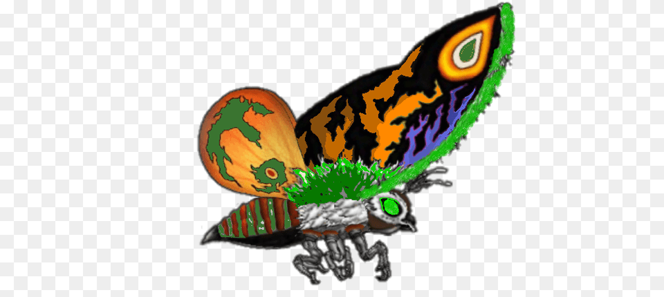 Mothra, Animal, Bee, Insect, Invertebrate Free Transparent Png