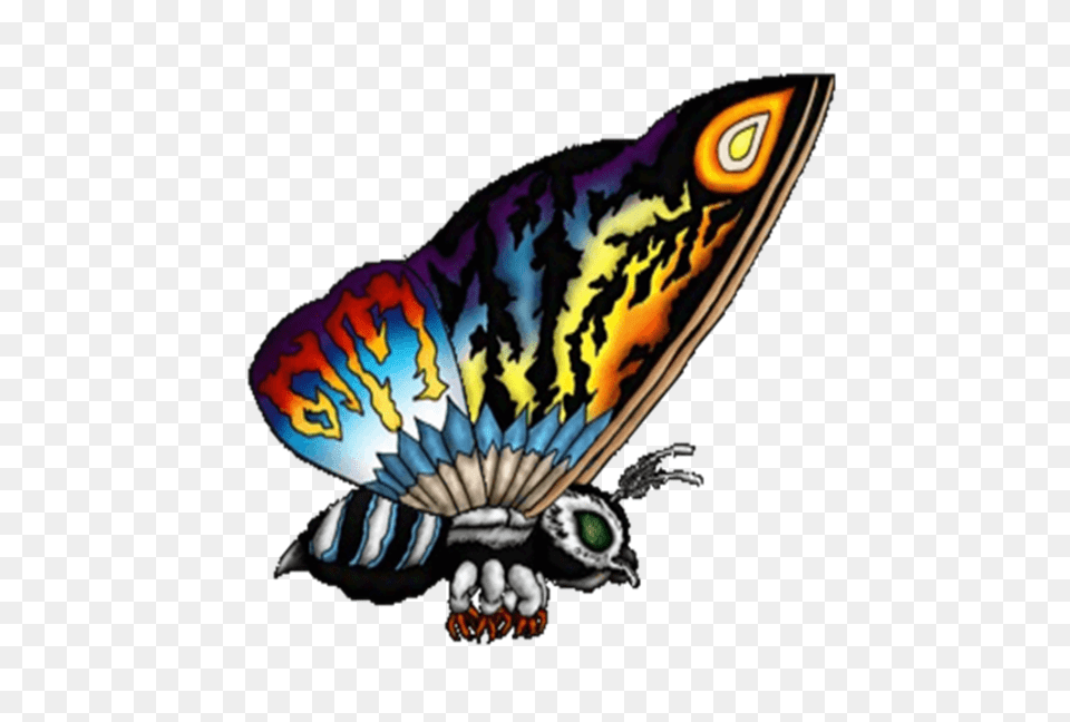 Mothra A Kaiju In Retrospective Giant Monsters And Beyond, Animal, Bee, Insect, Invertebrate Free Png