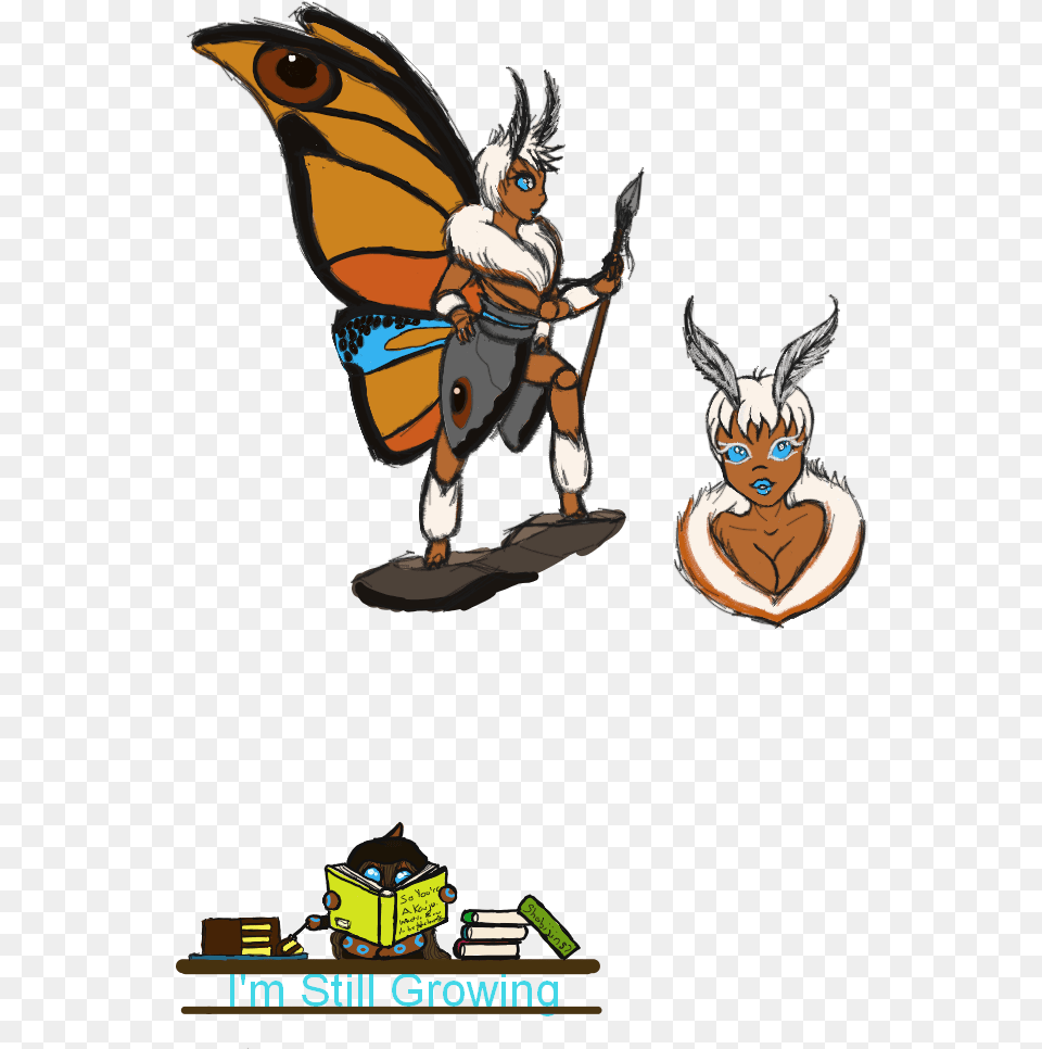 Mothra Cartoon, Person, Head, Face, Baby Png