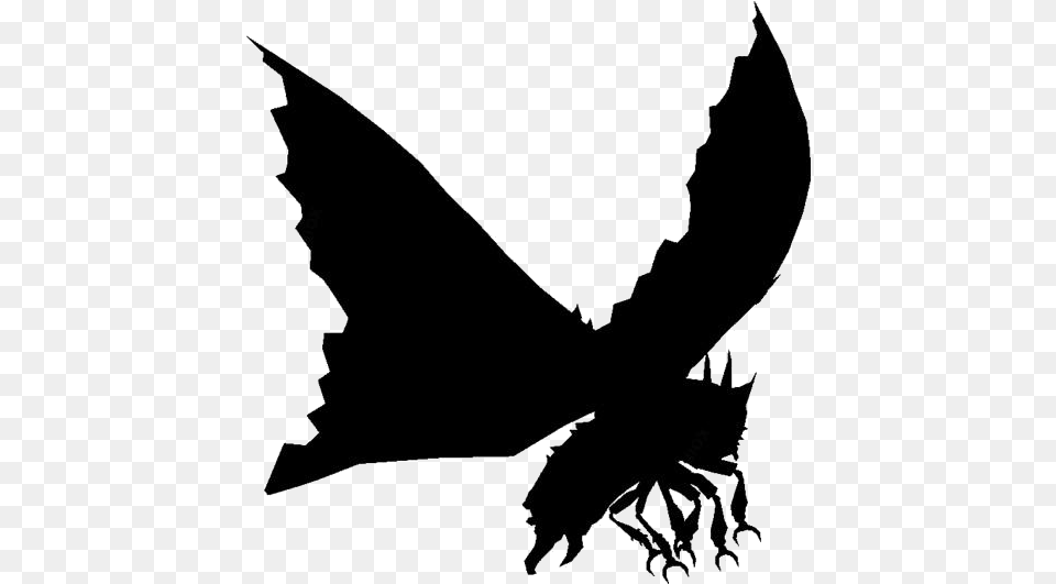 Mothra Insect Silhouette Godzilla Save The Earth Battra, Stencil, Person Png Image