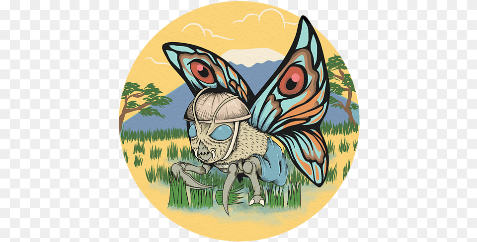 Mothra Tote Bag Mythical Creature, Art, Animal, Bee, Insect Free Png