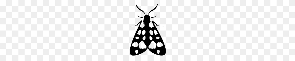 Moths With Black And White Color Patterns Collection Noun Project, Gray Png Image