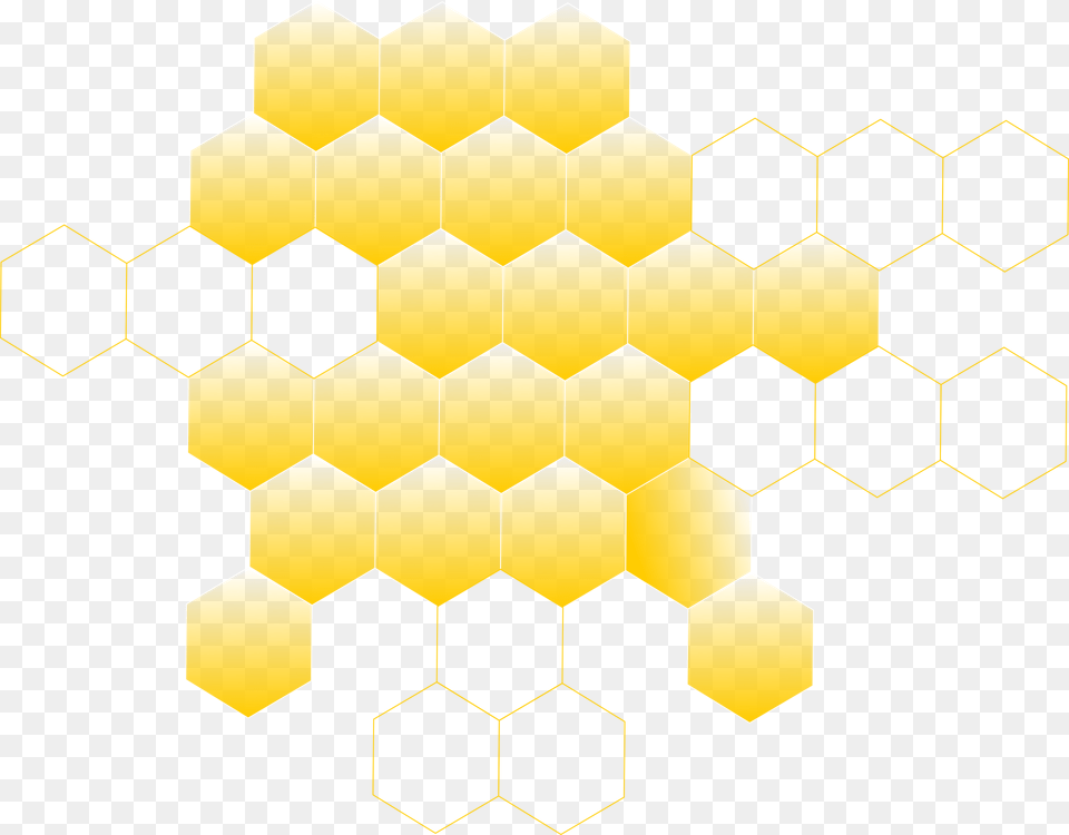 Motif, Food, Honey, Honeycomb, Pattern Free Png