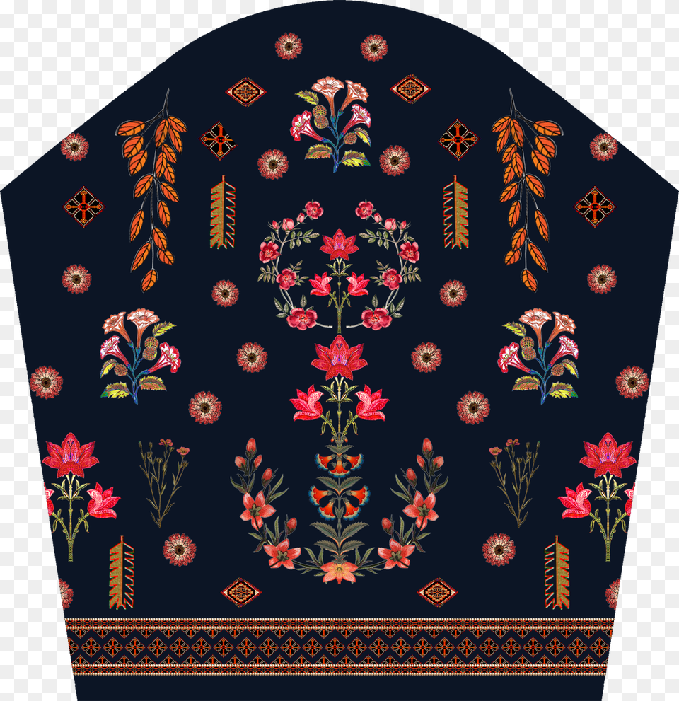 Motif, Embroidery, Pattern, Art, Floral Design Png Image