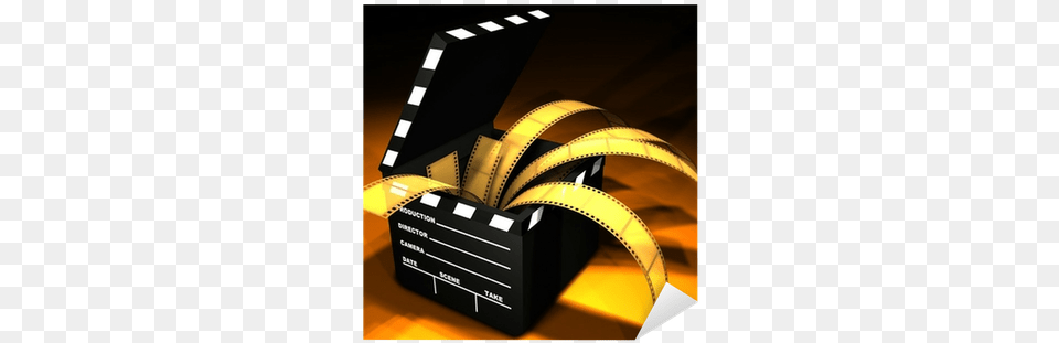 Motion Information And Media Definition, Photographic Film, Clapperboard Free Png