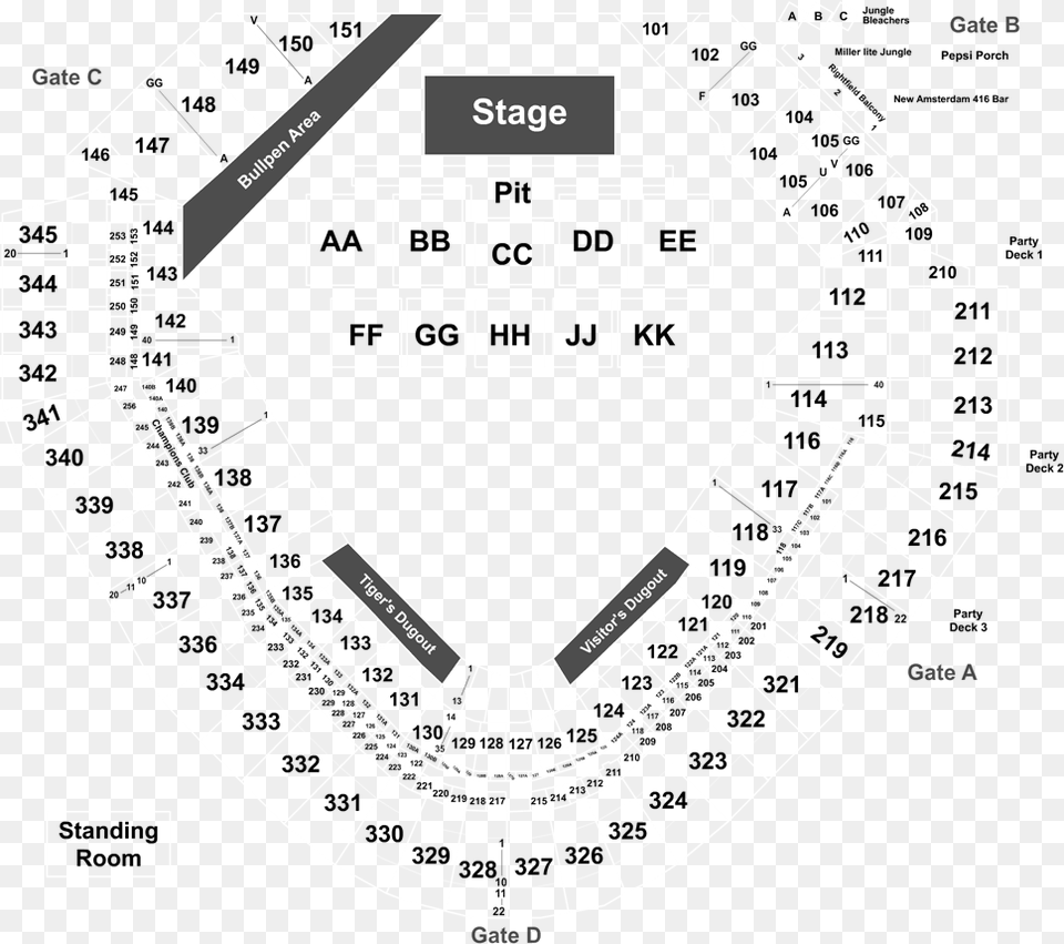 Motley Crue Comerica Park Seating Chart, Cad Diagram, Diagram, Chess, Game Png