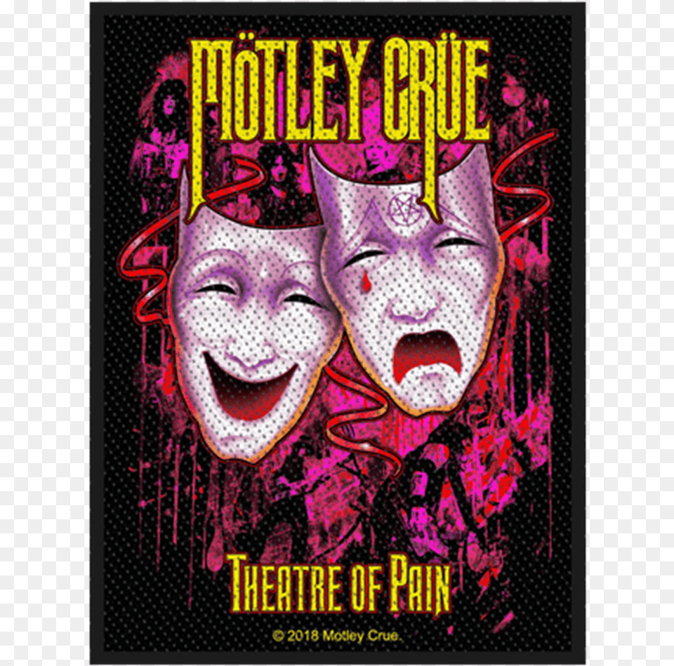 Motley Crue Motley Crue Theatre Of Pain, Advertisement, Poster, Carnival, Baby Free Png