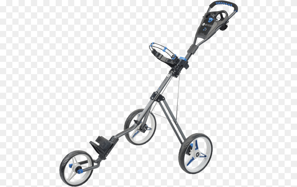 Motocaddy Z1 Push Trolley, Device, Tool, Plant, Lawn Mower Free Transparent Png