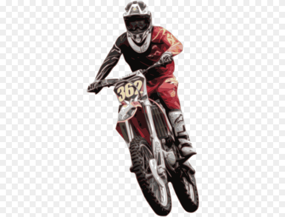Motocross, Motorcycle, Transportation, Vehicle, Adult Free Transparent Png