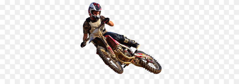 Motocross Motorcycle, Transportation, Vehicle, Helmet Png Image