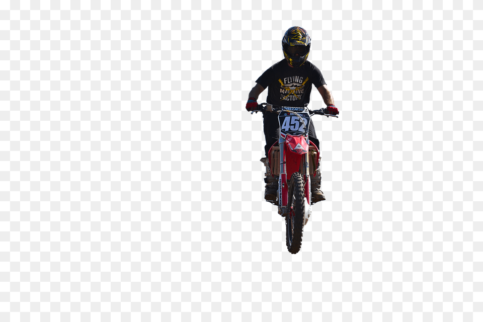 Motocross Vehicle, Transportation, Motorcycle, Adult Free Png Download
