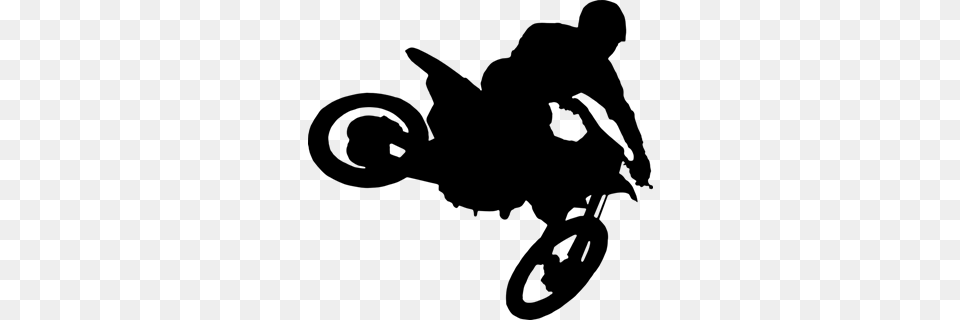 Motocross Clipart Whip, Gray Png Image