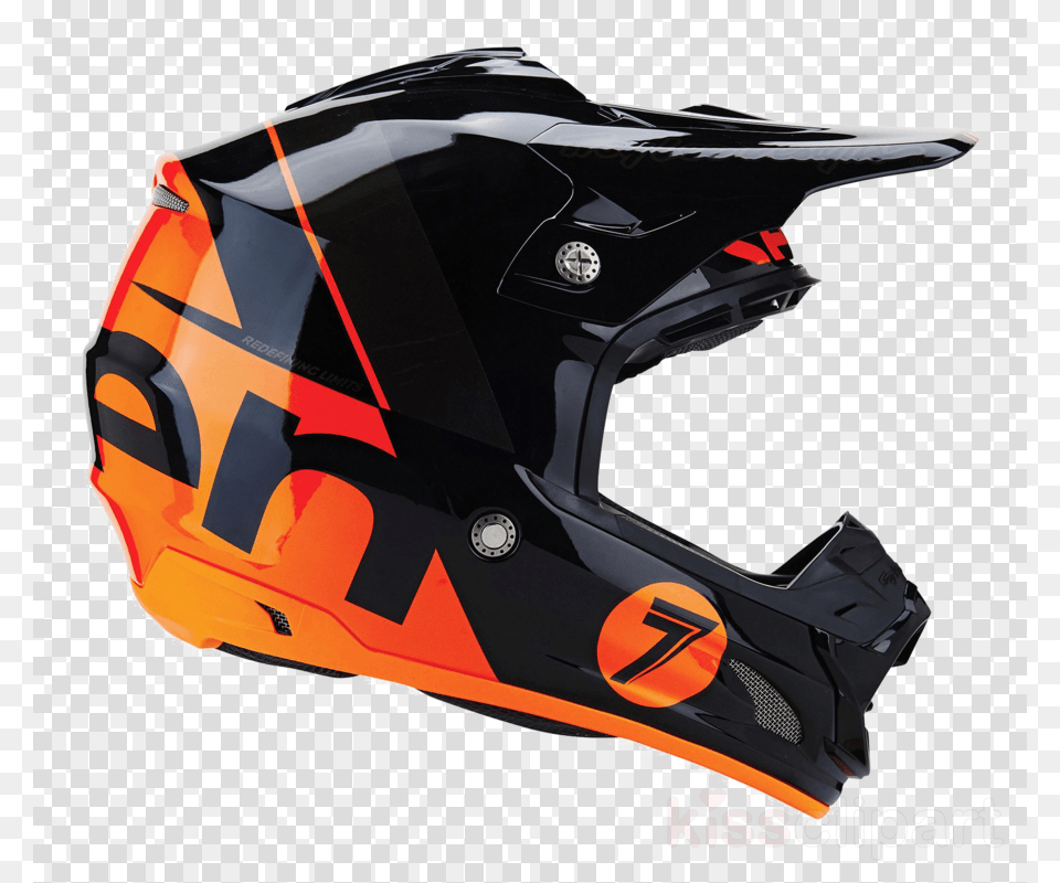 Motocross Helmet Clipart Bicycle Helmets Motorcycle, Crash Helmet, Car, Transportation, Vehicle Png Image