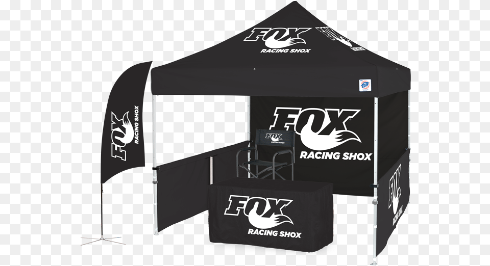 Motocross Tent E Z Up 10 X 10 Branded Tent, Canopy, Outdoors Png