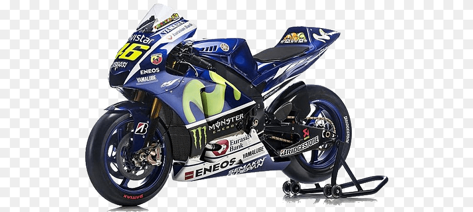 Motogp Clipart Race Motorbike Moto Gp Bike Stickers, Machine, Motorcycle, Spoke, Transportation Free Png Download