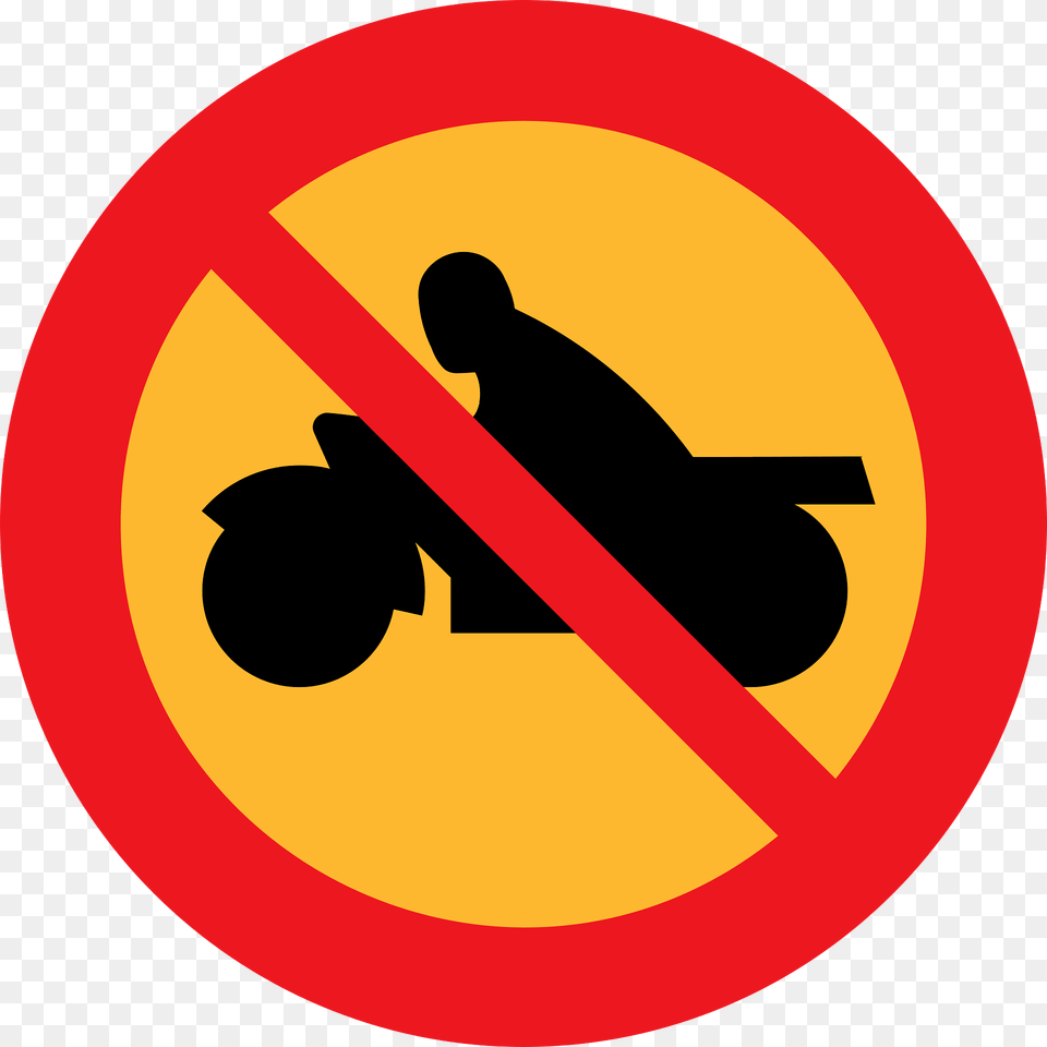 Motor Bike Clipart, Sign, Symbol, Road Sign Png Image