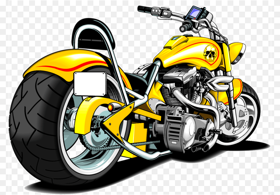 Motor Bike Clipart Motorcycle Clip Art Motorcycle Car, Machine, Spoke, Vehicle, Transportation Free Png Download