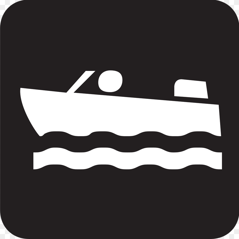 Motor Boat Clipart, Stencil, Transportation, Vehicle, Yacht Free Png Download