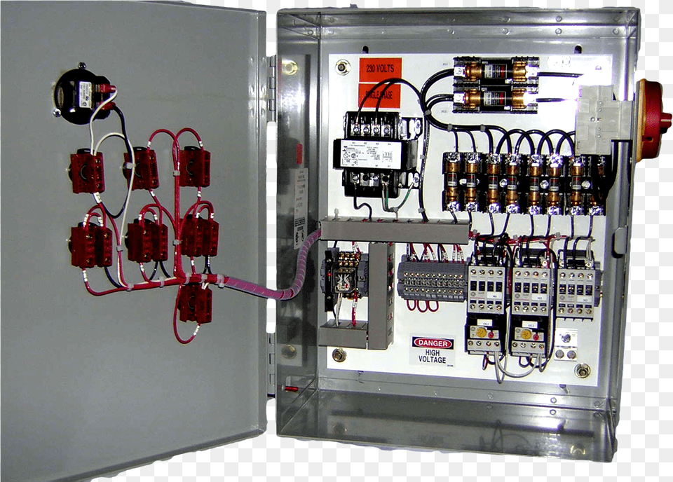 Motor Control Panels Electrical Control Panel 2 Motors, Gas Pump, Machine, Pump, Electrical Device Free Transparent Png