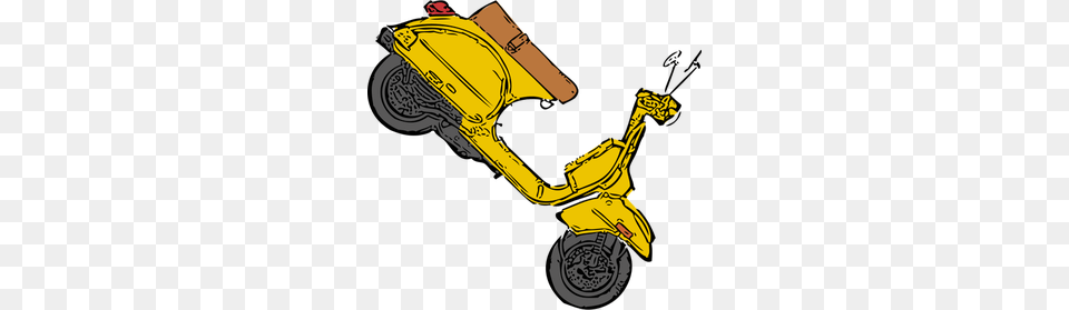Motor Scooter Clip Art, Vehicle, Transportation, Motorcycle, Motor Scooter Free Png Download