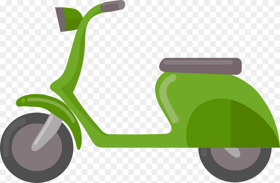 Motor Scooter Clipart, Transportation, Vehicle, Motorcycle, Machine Free Transparent Png