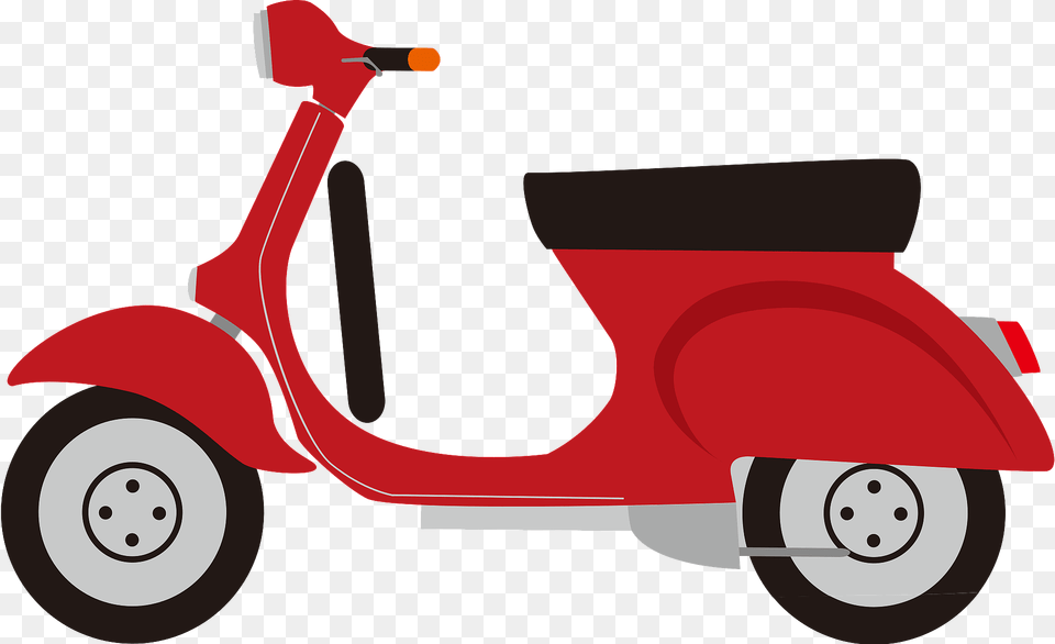 Motor Scooter Clipart, Vehicle, Transportation, Motorcycle, Tool Png
