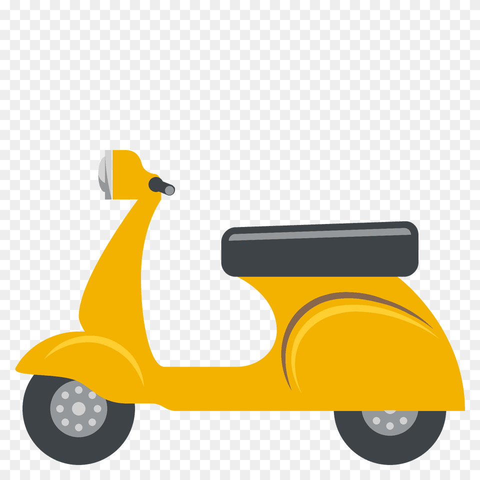 Motor Scooter Emoji Clipart, Vehicle, Transportation, Motorcycle, Motor Scooter Free Png
