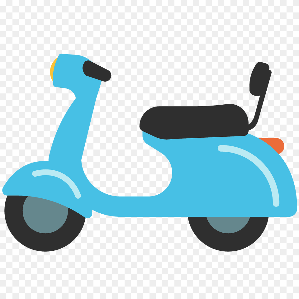 Motor Scooter Emoji Clipart, Motorcycle, Vehicle, Transportation, Tool Free Png Download