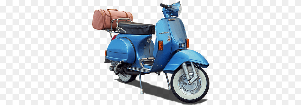 Motor Scooter Vespa Jewel Motorcycle, Transportation, Vehicle, Motor Scooter, Moped Free Transparent Png