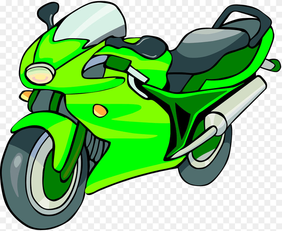 Motorbike Clipart, Vehicle, Transportation, Motorcycle, Lawn Mower Free Transparent Png