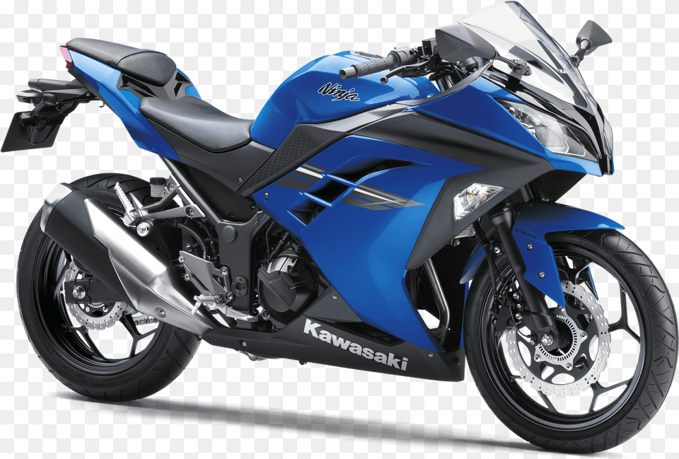 Motorbike Front 2017 Ninja 300 Blue, Machine, Motorcycle, Transportation, Vehicle Free Png Download