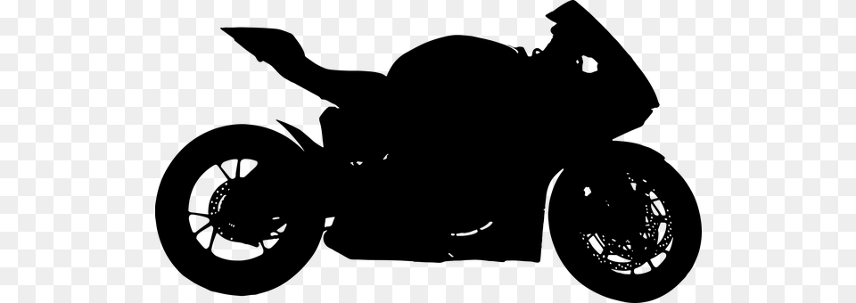 Motorcycle Gray Free Png Download