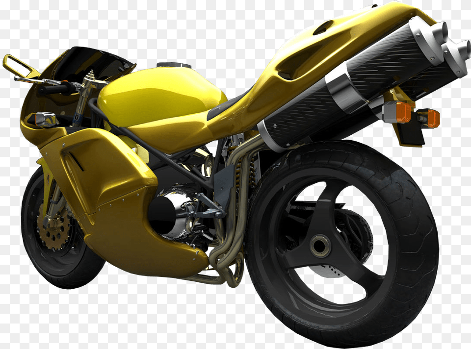 Motorcycle, Wheel, Machine, Spoke, Vehicle Free Png