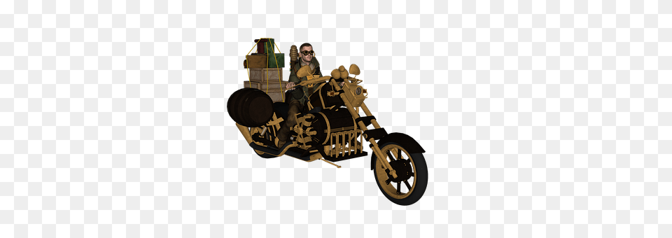 Motorcycle Person, Transportation, Vehicle Png Image