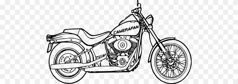 Motorcycle Gray Png Image