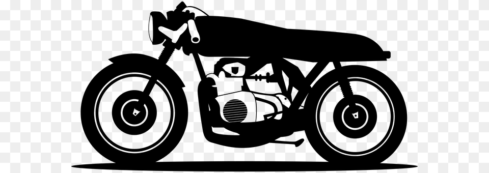 Motorcycle Gray Png