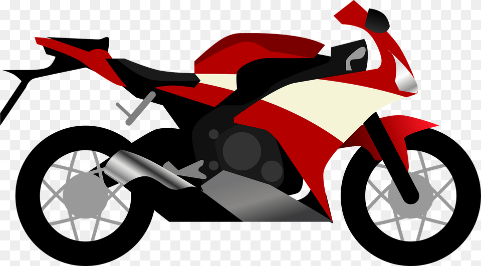 Motorcycle Bike Clipart, Transportation, Vehicle, Bulldozer, Machine Free Png Download