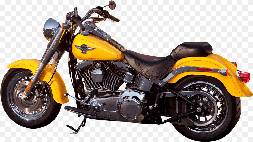Motorcycle Bike Hd Yellow Harley Davidson Motorcycle, Wheel, Machine, Motor, Spoke Free Png Download