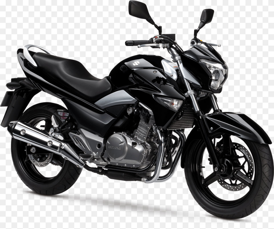 Motorcycle Black Hd Motor Suzuki Inazuma, Transportation, Vehicle, Machine, Wheel Free Transparent Png
