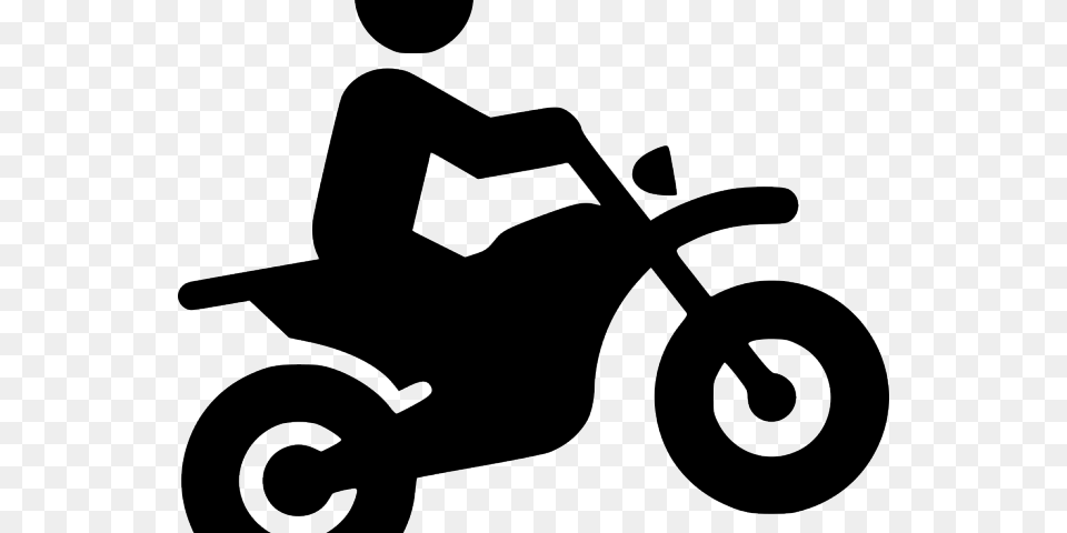 Motorcycle Car Clip Art All Terrain Vehicle Honda Motor Motocross Icon, Transportation, Tool, Plant, Lawn Mower Free Png Download