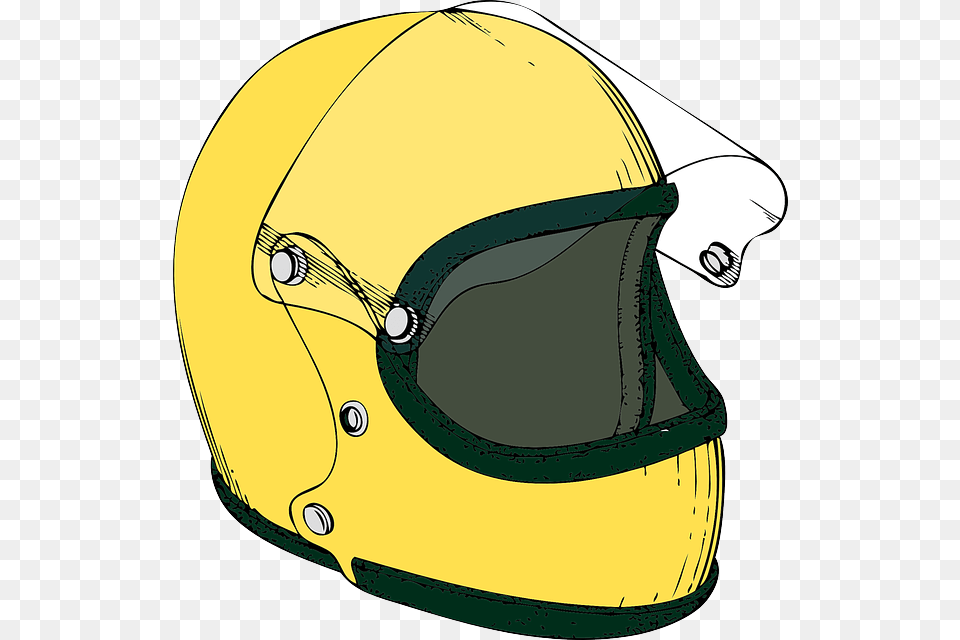 Motorcycle Cartoon, Crash Helmet, Helmet, Clothing, Hardhat Png
