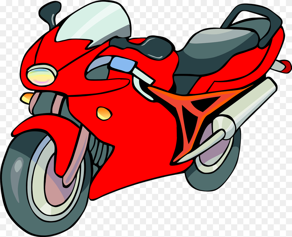 Motorcycle Clipart, Transportation, Vehicle Png