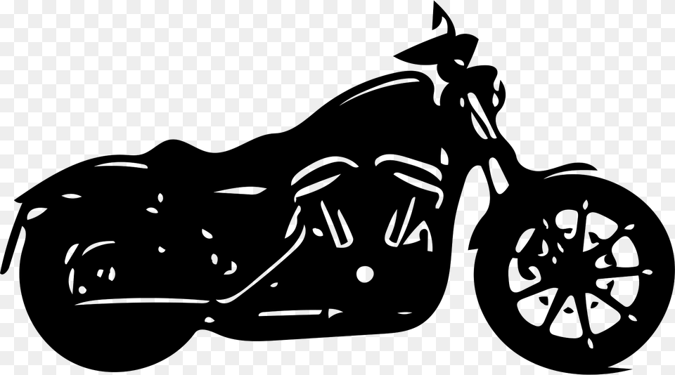 Motorcycle Clipart, Transportation, Vehicle, Machine, Spoke Free Png