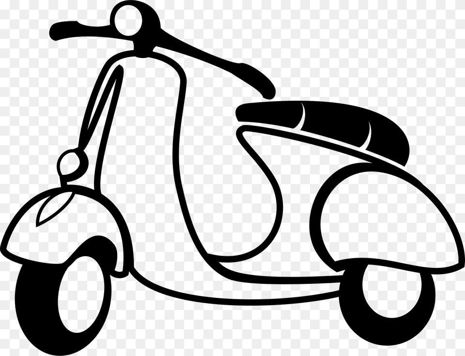 Motorcycle Clipart, Vehicle, Transportation, Scooter, Tool Free Png Download