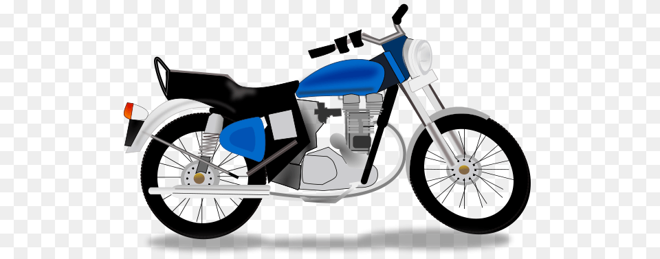 Motorcycle Clipart, Transportation, Vehicle, Moped, Motor Scooter Free Png