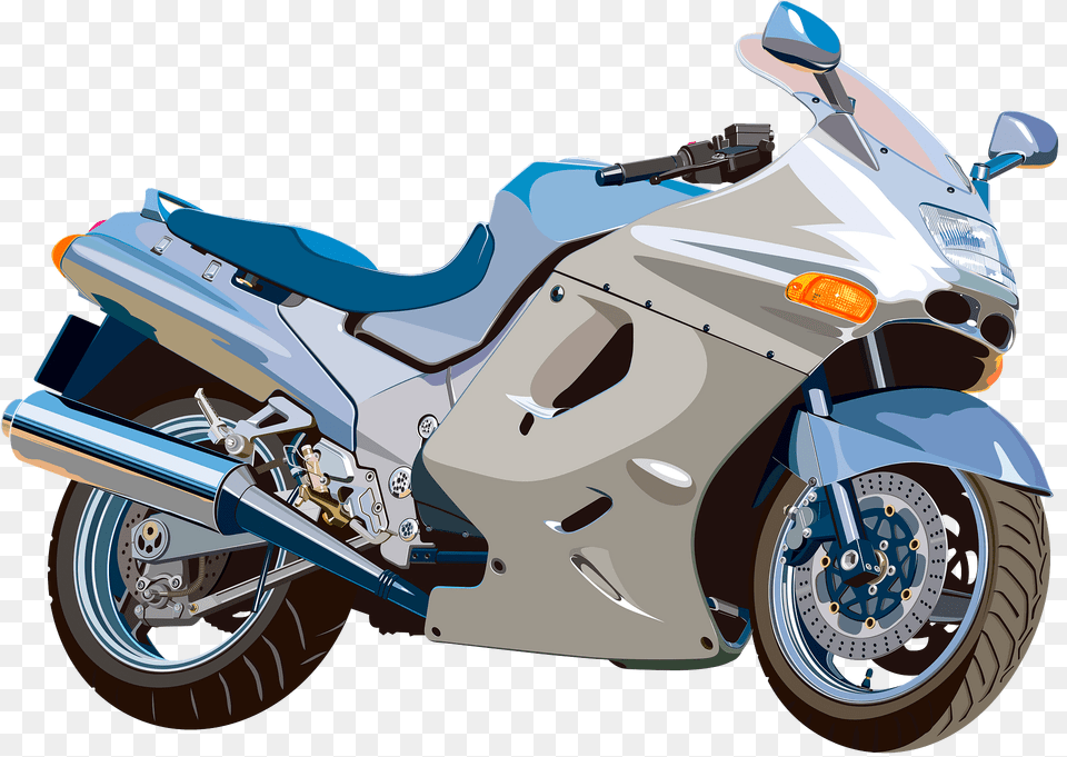 Motorcycle Clipart, Transportation, Vehicle, Machine, Spoke Png