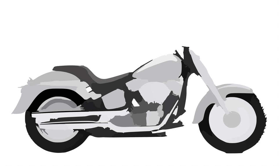 Motorcycle Clipart, Stencil, Transportation, Vehicle, Machine Png