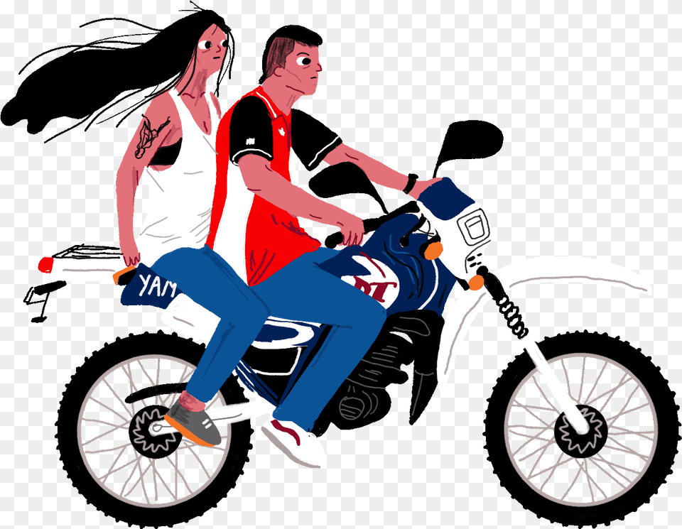 Motorcycle Clipart Animation Motor Bike Gif Spoke, Machine, Wheel, Person Free Transparent Png