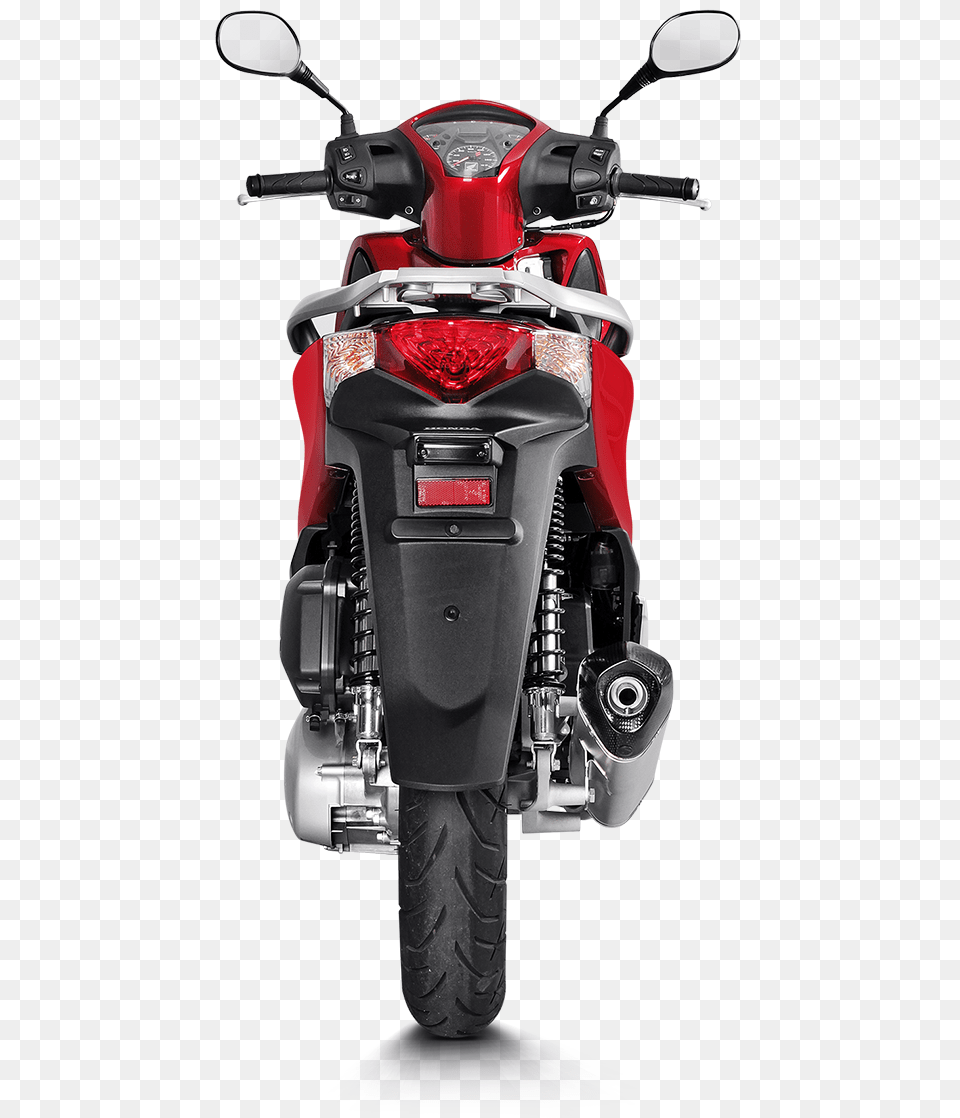 Motorcycle Clipart Back Honda 125 150 Sh, Machine, Wheel, Motor, Transportation Png
